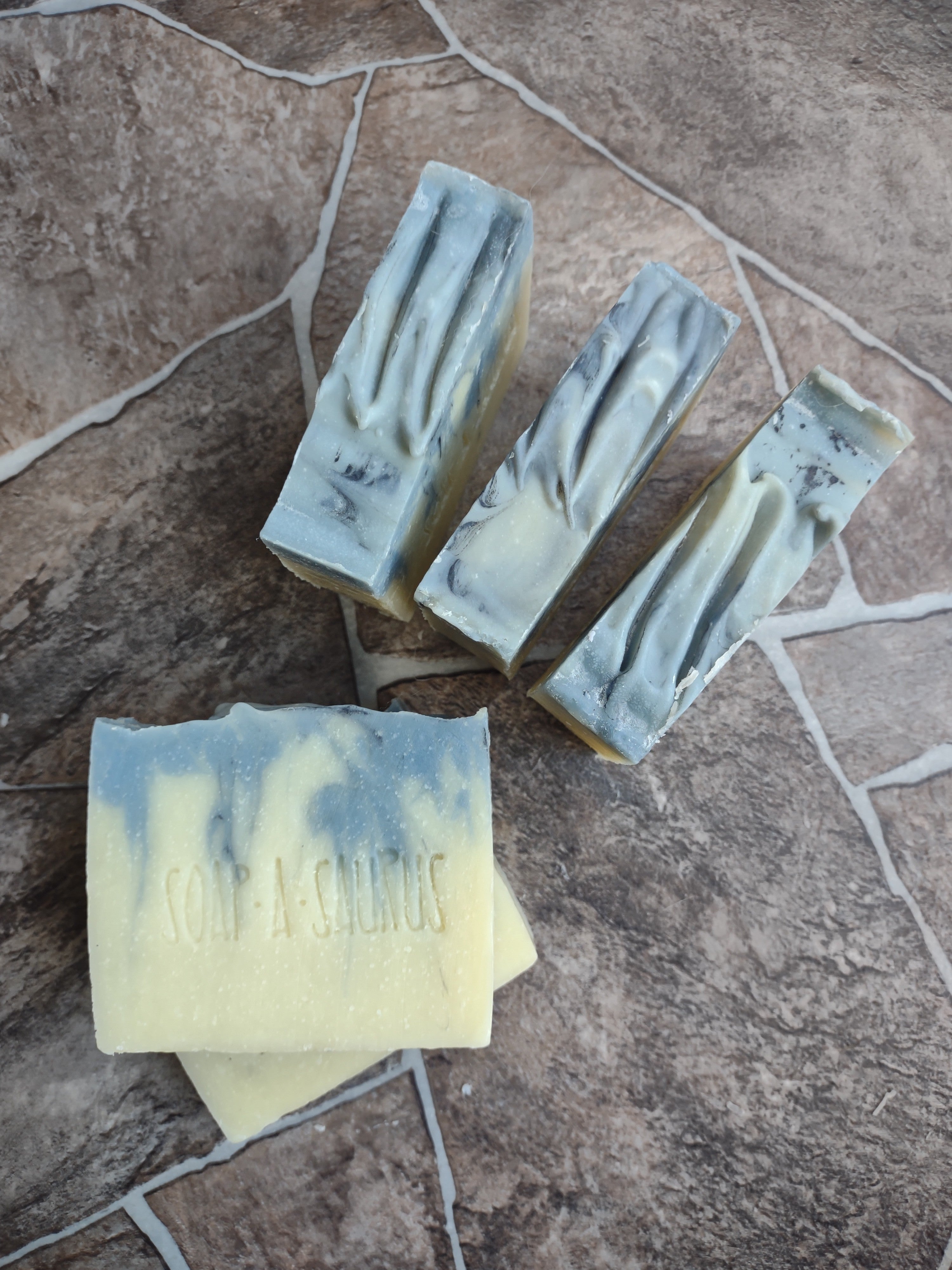 Rose Lime Sandalwood Cold Process Bar Soap