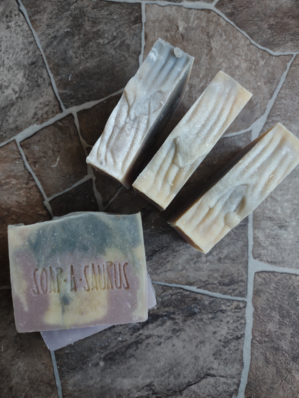 Lemon Lavender Patchouli Goatsmilk Cold Process Bar Soap