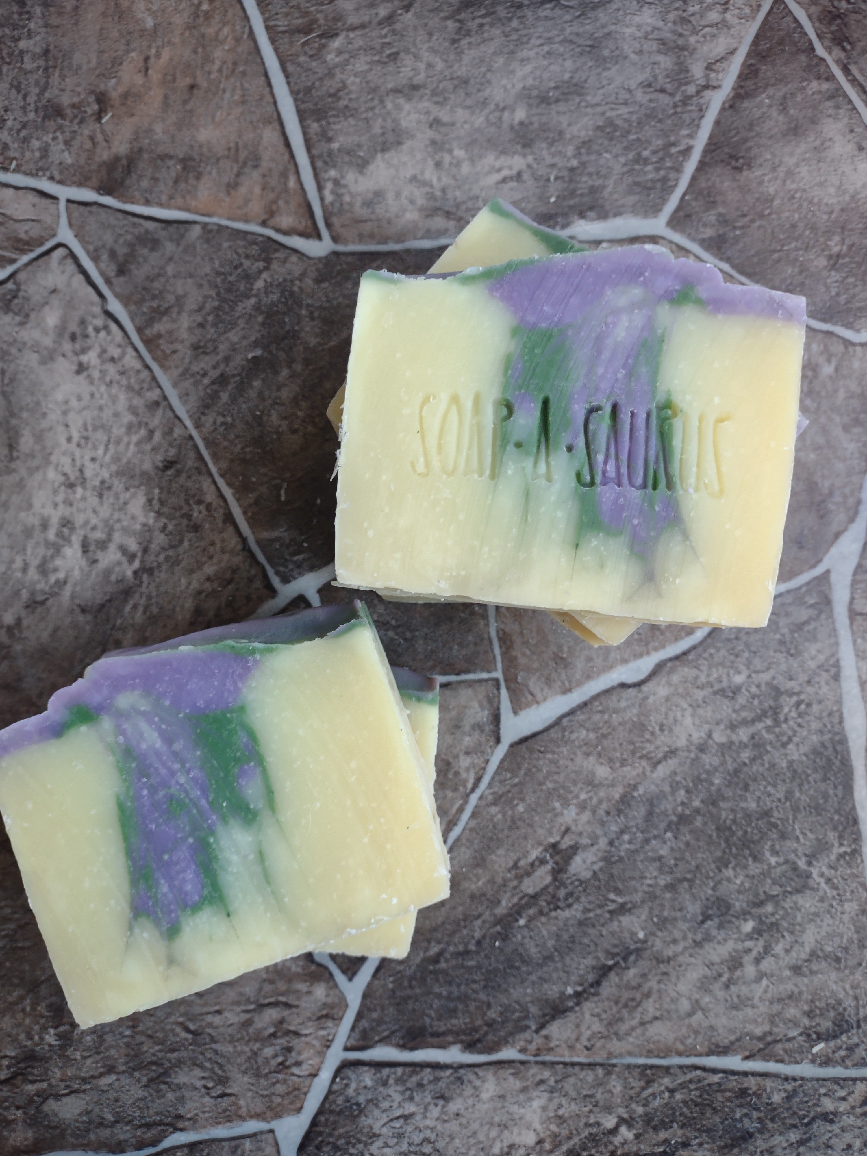 Lavender Lemongrass Cold Process Bar Soap