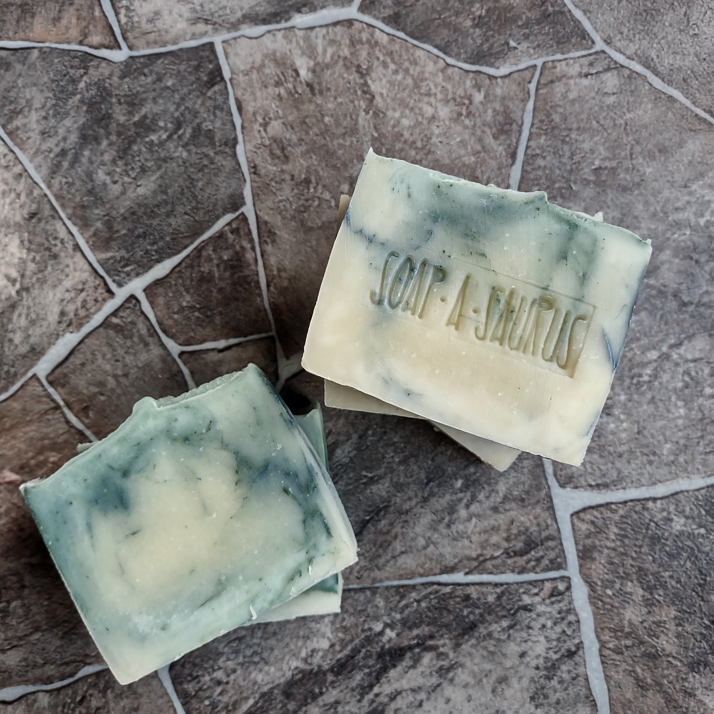 Rosemary Spearmint Cold Process Bar Soap