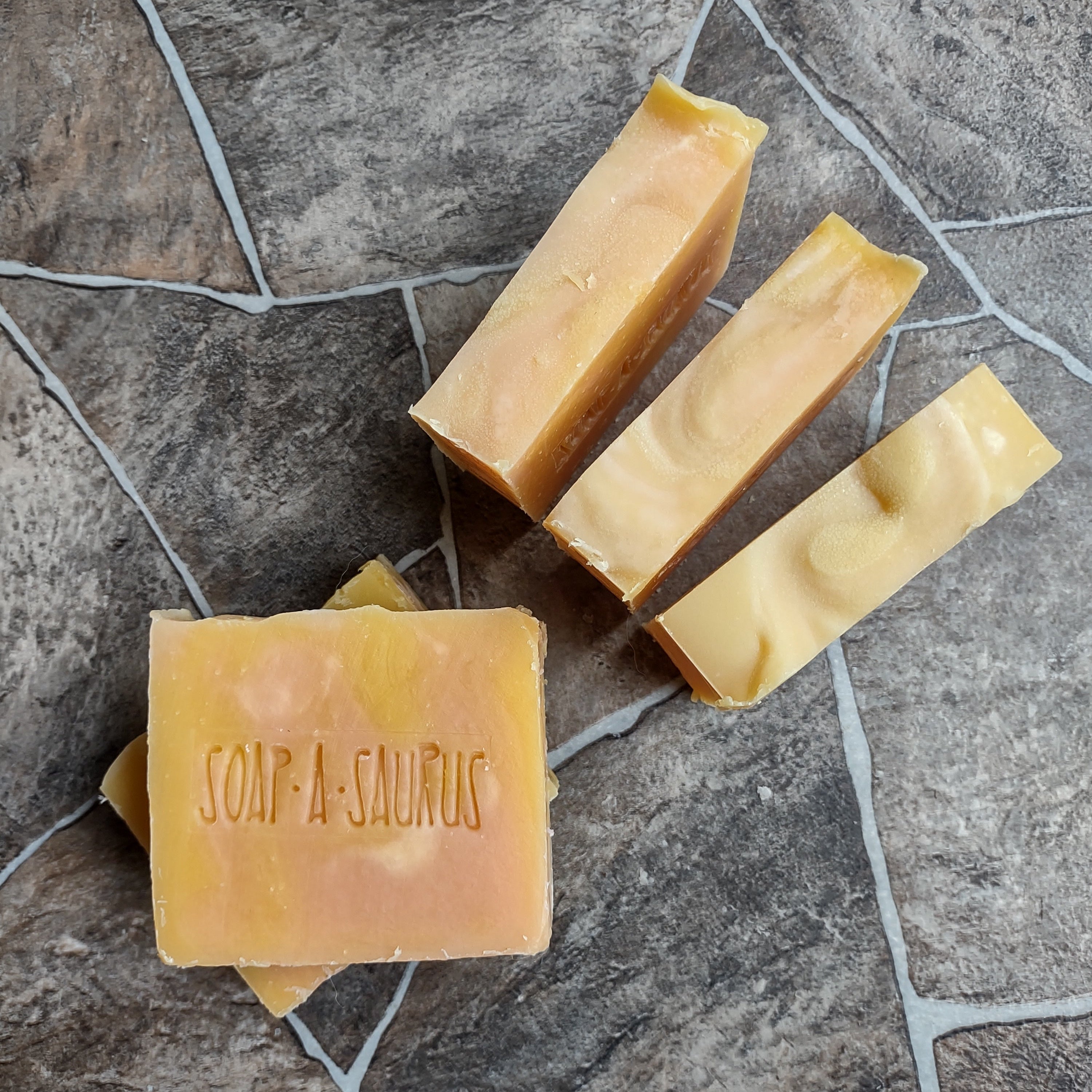 Rainbow Sherbert Cold Process Bar Soap