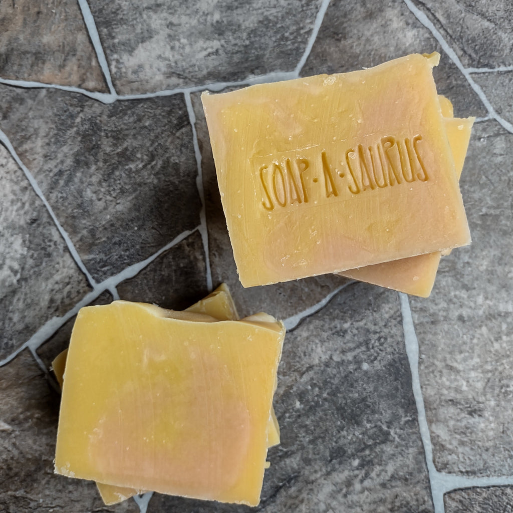 Rainbow Sherbert Cold Process Bar Soap